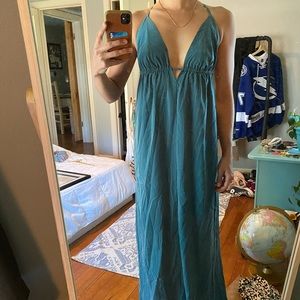 Urban Outfitters Teal Maxi Dress